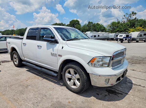 1C6RR7LT6JS117770 2018 RAM 1500 White Przód prawy