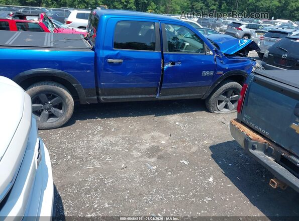 1C6RR7LT7GS267346 2016 RAM 1500 Blue Սալոնի հետևի տեսք