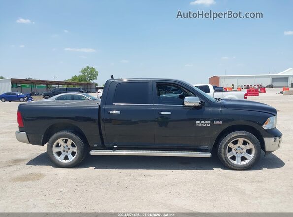 1C6RR7LT7HS656389 2017 RAM 1500 Black უკანა სალონის ხედი