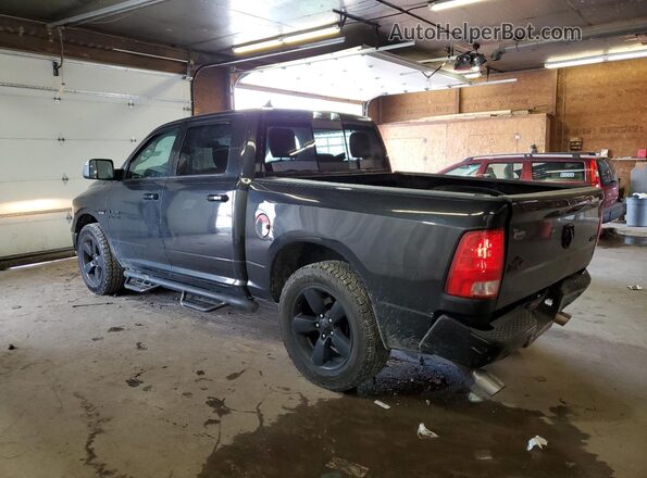 1C6RR7LT7JS126381 2018 RAM 1500 Black უკანა მარცხენა