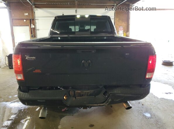 1C6RR7LT7JS126381 2018 RAM 1500 Black უკანა ხედი