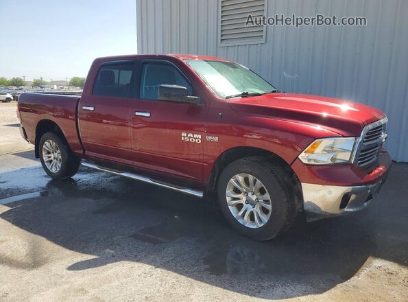 1C6RR7LT7JS344028 2018 RAM 1500 Maroon Front right