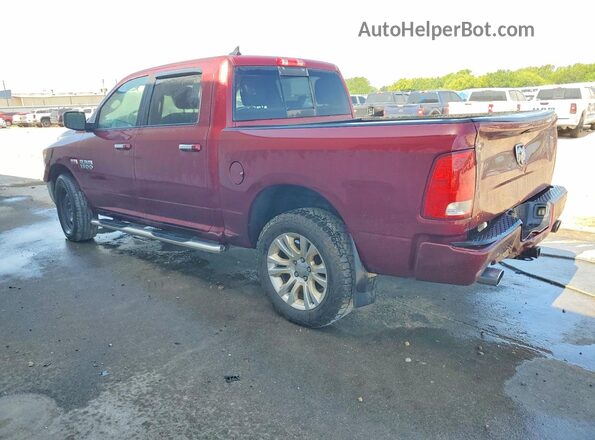 1C6RR7LT7JS344028 2018 RAM 1500 Maroon Rear left