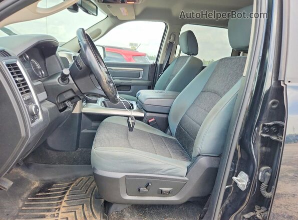 1C6RR7LT8GS365205 2016 RAM 1500 Black Widok wnętrza z przodu