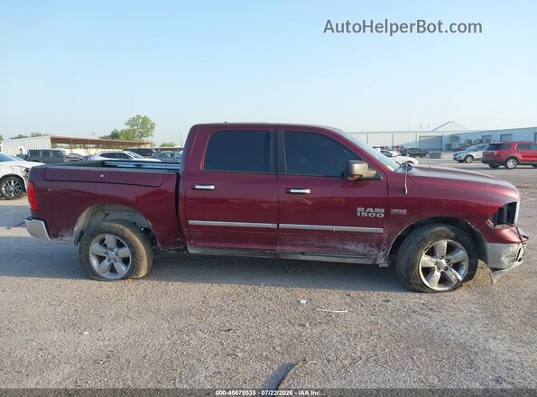 1C6RR7LT8HS627502 2017 RAM 1500 Красный Вид задней части салона