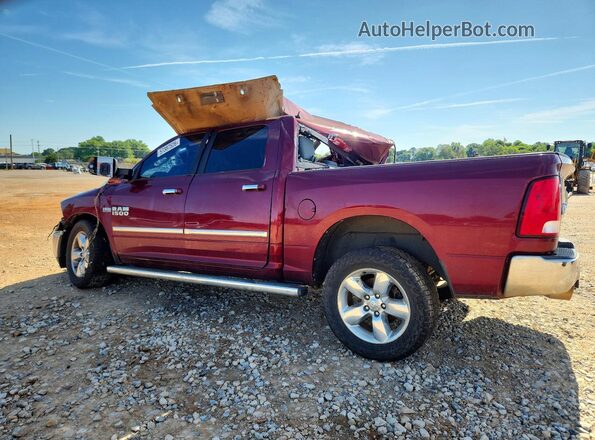 1C6RR7LT8HS633199 2017 RAM 1500 Maroon Հետևի ձախ