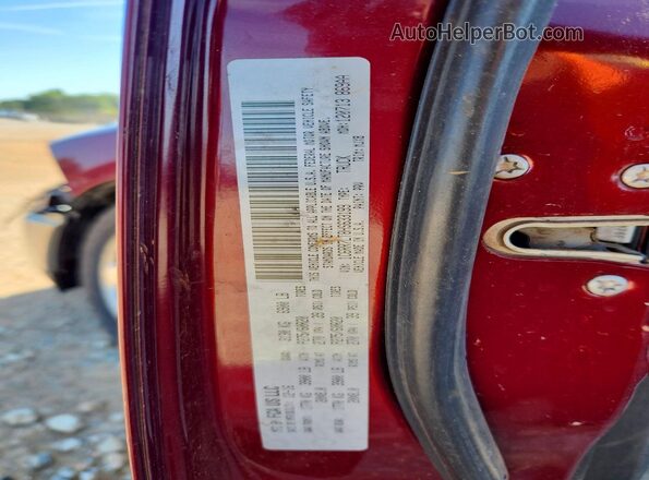 1C6RR7LT8HS633199 2017 RAM 1500 Maroon Շարժիչի բաժամունքի տեսք