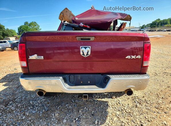 1C6RR7LT8HS633199 2017 RAM 1500 Maroon Հետևի տեսք