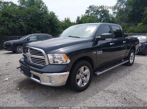 1C6RR7LT8HS852101 2017 RAM 1500 Black წინა მარცხენა ხედი სამი მეოთხედიდან