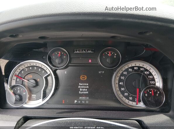 1C6RR7LT8HS852101 2017 RAM 1500 Black უკანა სავარძლების ხედი