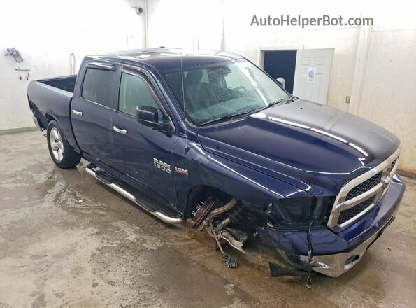 1C6RR7LT9HS533855 2017 RAM 1500 Blue Przód prawy