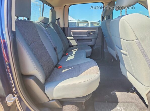 1C6RR7LTXHS638503 2017 RAM 1500 Blue Հետևի նստատեղերի տեսք