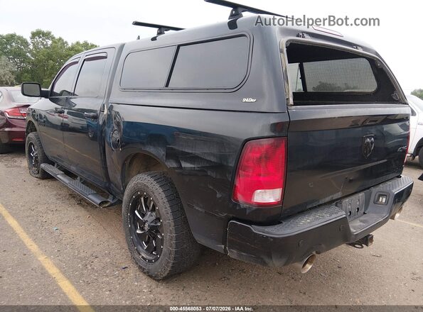 1C6RR7LTXKS569237 2019 RAM 1500 CLASSIC Black Задня ліва чверть