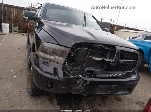 1C6RR7LTXKS569237 2019 RAM 1500 CLASSIC Black Вид спереду