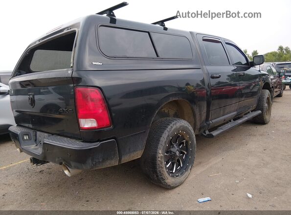 1C6RR7LTXKS569237 2019 RAM 1500 CLASSIC Black Задня права чверть