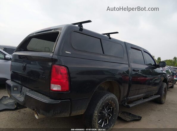 1C6RR7LTXKS569237 2019 RAM 1500 CLASSIC Black Вид задньої частини салону
