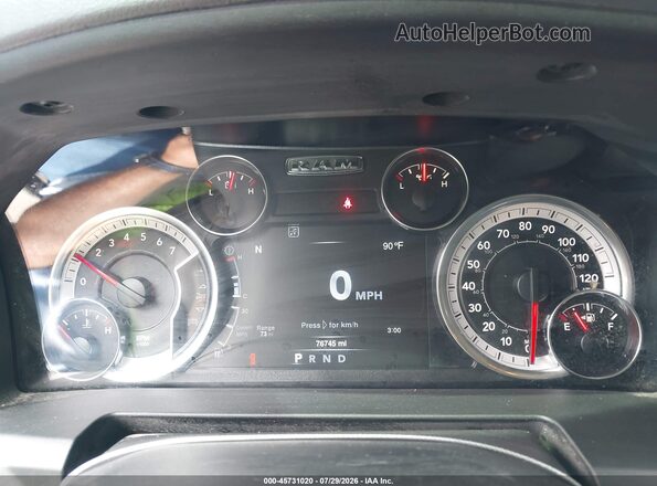 1C6RR7LTXLS145235 2020 RAM 1500 CLASSIC Blue Հետևի նստատեղերի տեսք
