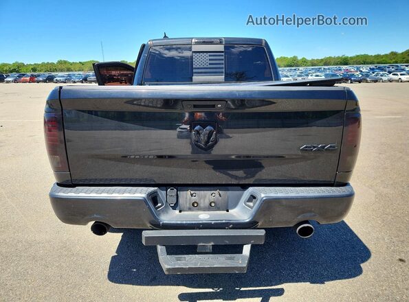 1C6RR7MT0HS653977 2017 RAM 1500 Black Вид ззаду