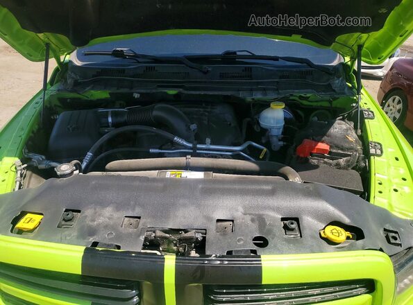 1C6RR7MT0HS753156 2017 RAM 1500 Green Rear interior view