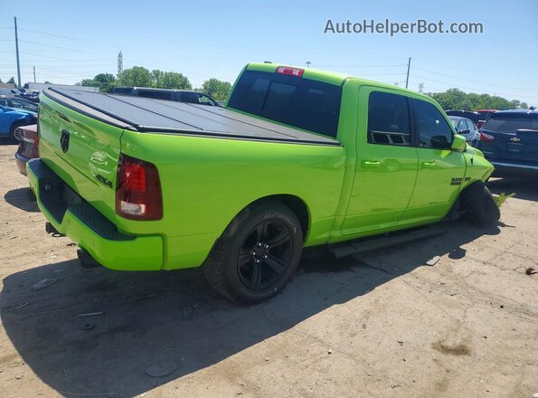 1C6RR7MT0HS753156 2017 RAM 1500 Green Rear right