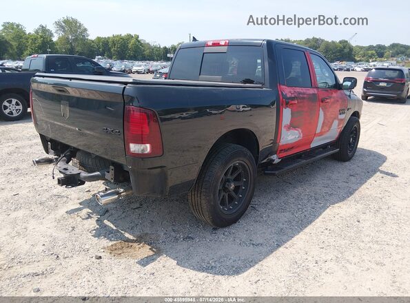 1C6RR7MT1GS235698 2016 RAM 1500 Black Rear right