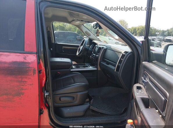 1C6RR7MT1GS235698 2016 RAM 1500 Black Front interior view