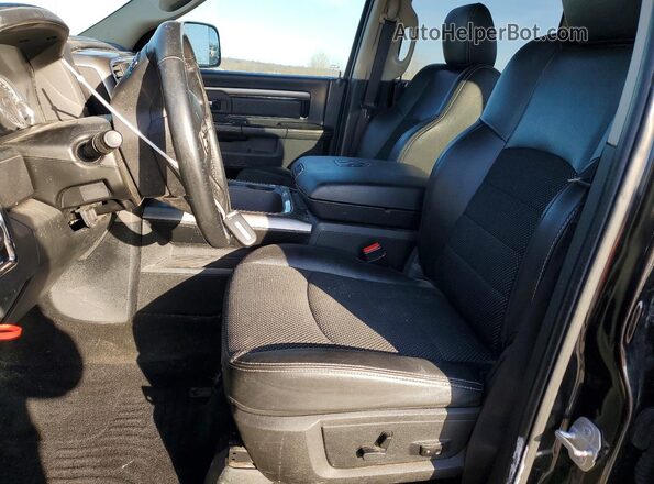 1C6RR7MT1HS569053 2017 RAM 1500 Black Front interior view
