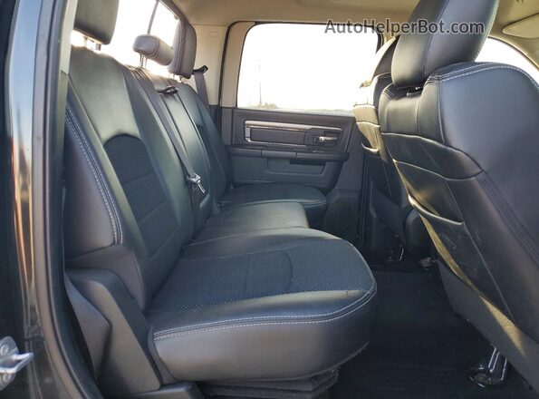 1C6RR7MT1HS569053 2017 RAM 1500 Black Rear seats view