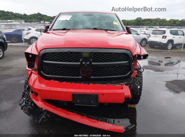 1C6RR7MT1JS152859 2018 RAM 1500 Красный Вид спереди