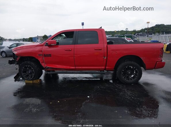 1C6RR7MT1JS152859 2018 RAM 1500 Красный Панорамный вид салона 360°