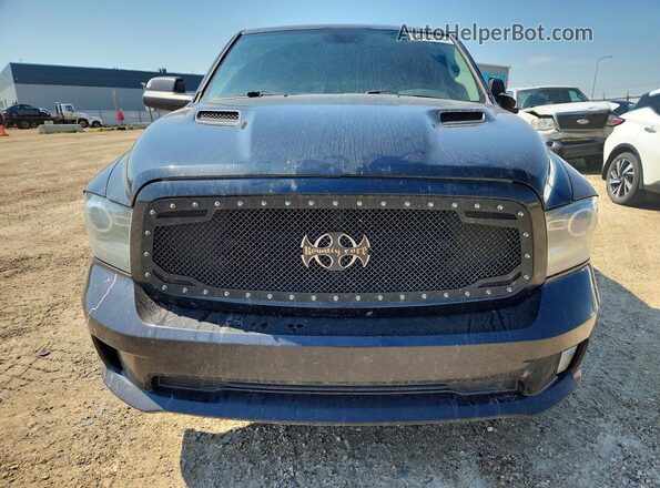 1C6RR7MT2JS262769 2018 RAM 1500 Black წინა ხედი