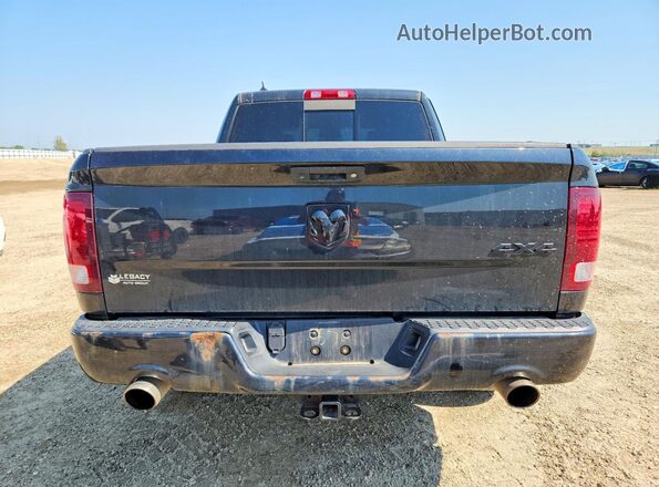 1C6RR7MT2JS262769 2018 RAM 1500 Black უკანა ხედი