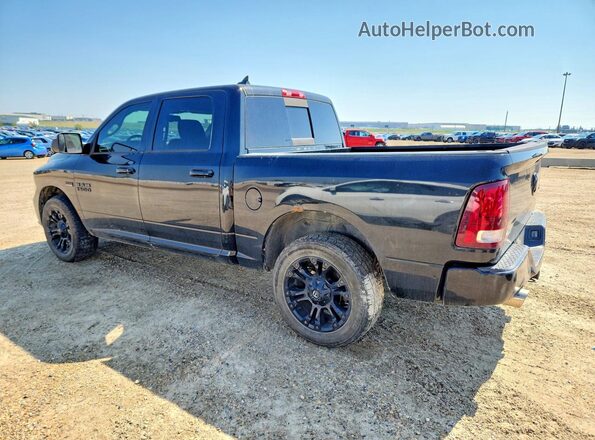 1C6RR7MT2JS262769 2018 RAM 1500 Black უკანა მარცხენა
