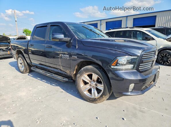 1C6RR7MT3HS619399 2017 RAM 1500 Gray Delantero derecho