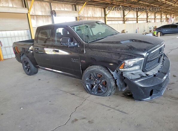1C6RR7MT3JS110399 2018 RAM 1500 Black Delantero derecho