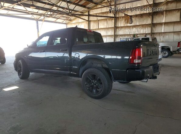 1C6RR7MT3JS110399 2018 RAM 1500 Black Trasero izquierdo