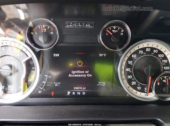 1C6RR7MT4HS601204 2017 RAM 1500 Gray Вид задніх сидінь