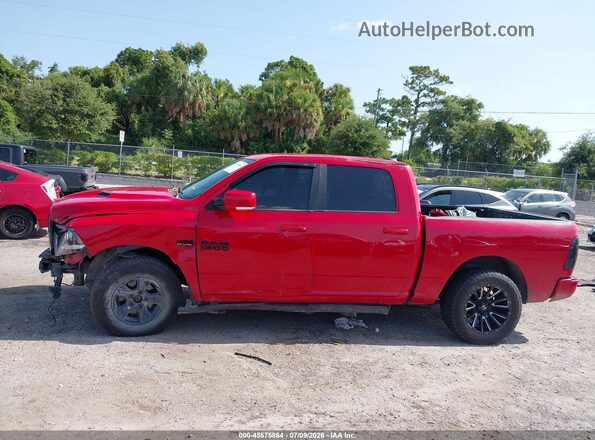 1C6RR7MT5HS666370 2017 RAM 1500 Red Widok wnętrza 360 stopni