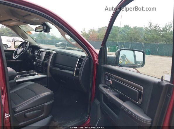 1C6RR7MT5HS685789 2017 RAM 1500 Maroon Սալոնի դիմացի տեսք
