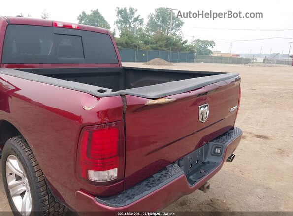 1C6RR7MT5HS685789 2017 RAM 1500 Maroon Դիմացի տեսք
