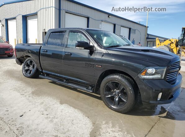 1C6RR7MT7HS674857 2017 RAM 1500 Black Przód prawy