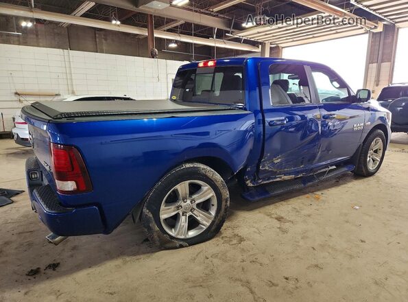 1C6RR7MT7JS172212 2018 RAM 1500 Синий Задняя правая четверть