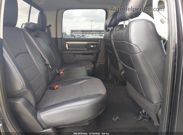 1C6RR7MT7JS262654 2018 RAM 1500 Black VIN კოდის სტიკერის ხედი