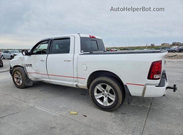 1C6RR7MT8HS716582 2017 RAM 1500 White Trasero izquierdo