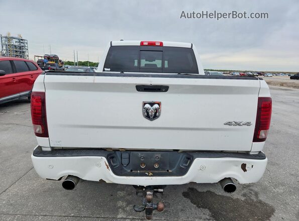 1C6RR7MT8HS716582 2017 RAM 1500 White Vista trasera