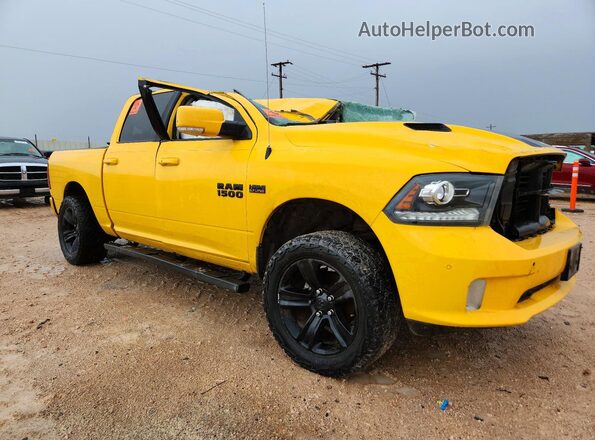 1C6RR7MT9GS329859 2016 RAM 1500 Yellow Передня права чверть