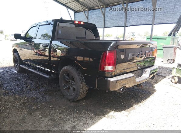 1C6RR7MT9JS117423 2018 RAM 1500 Black Trasero izquierdo