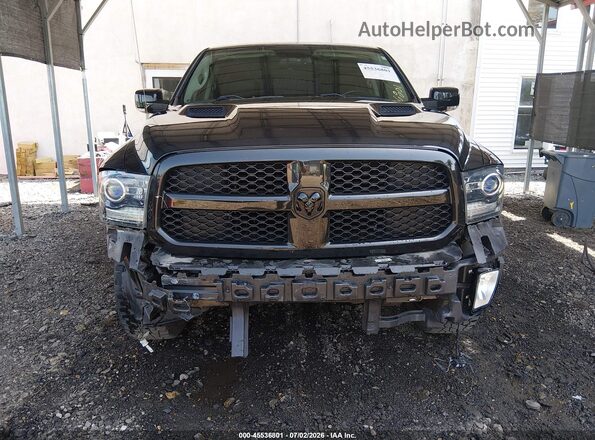 1C6RR7MT9JS117423 2018 RAM 1500 Black Vista frontal