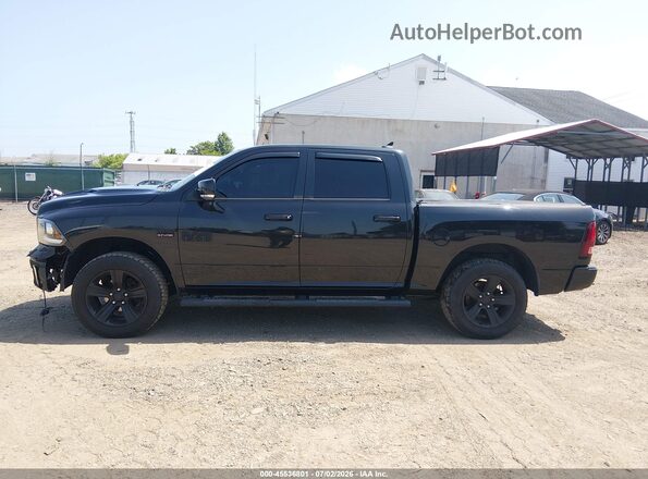 1C6RR7MT9JS117423 2018 RAM 1500 Black 