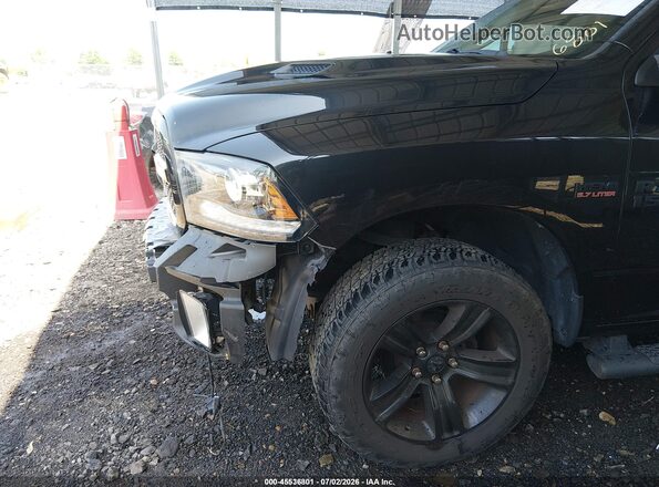 1C6RR7MT9JS117423 2018 RAM 1500 Black 